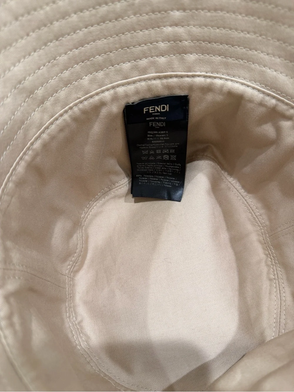 FENDI Monogram Bucket Hat